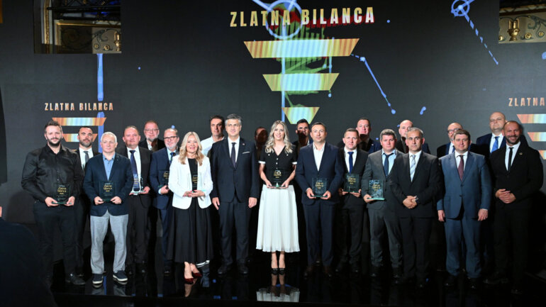 Održana 17. svečana dodjela nagrada Zlatna bilanca: Profico najbolja hrvatska tvrtka prema kreditnoj procjeni