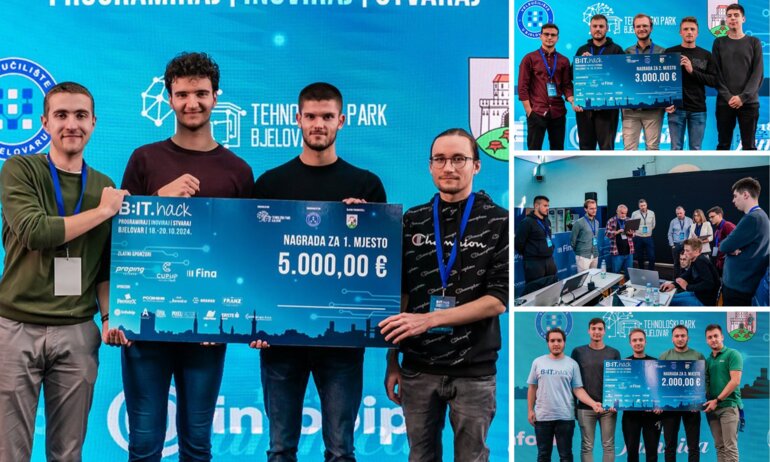 Uspješno završen prvi nacionalni hackathon B:IT.hack u Bjelovaru